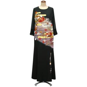 112一点物の正絹留袖ドレス【留袖ドレス 着物...の詳細画像1