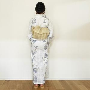 【 オトナのゆかた 】単品 コスモス 水彩画の...の詳細画像3
