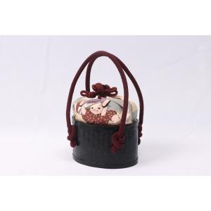 直営店に限定 手提げバッグ 岡重 キューピー カジュアル 和装カバン 着物 和装かばん 日本製 カジュアル フォーマル レディース 丈夫 布 トート バッグ 手提げ お出かけ お稽古 お茶席 バッグ 着物 和装バッグ 着物 着物 浴衣