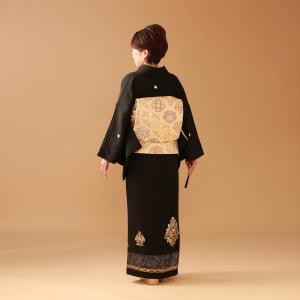 送料無料【黒留袖フルレンタルセット】シルクロー...の詳細画像2
