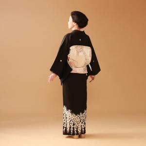送料無料【黒留袖フルレンタルセット】うすずみ桜...の詳細画像2