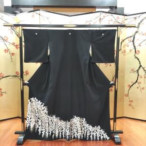 送料無料【黒留袖フルレンタルセット】うすずみ桜...の詳細画像5