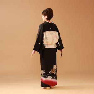 送料無料【黒留袖フルレンタルセット】チャペルの...の詳細画像2