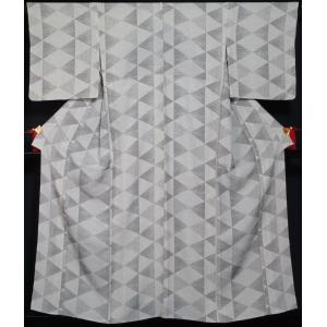 平和屋着物▽上質な色無地　単衣　黄唐茶色　御召縮緬　正絹　逸品　CAAS2477xi 平和屋着物▽上質な色無地 単衣 黄唐茶色 御召縮緬 正絹 逸品