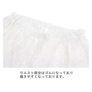 本麻手もみ楊柳 婦人用下ばき ホワイト M・L...の詳細画像3