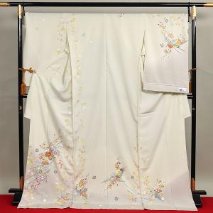 【値段交渉可】訪問着　最高級　希少　浜ちりめん　着物　お仕立て込 値段交渉可】訪問着 最高級 希少 浜ちりめん 着物 お仕立て込