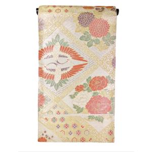 袋帯 新品仕立済 正絹 西陣 山下織物謹製 豊公観梅 袋帯 新品 仕立て上がり g2792 袋帯 新品仕立済 正絹 西陣 山下織物謹製 豊公観梅 新品 仕立て上がり