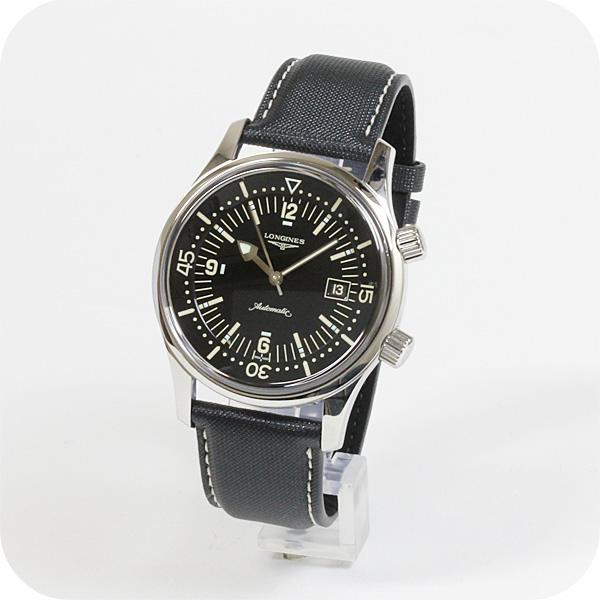 【訳あり】ロンジン腕時計　L3.674.4.50.0　ロンジン レジェンドダイバーウォッチ（メンズ）...