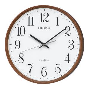 SEIKO（セイコー） 衛星電波掛時計 大型 直径45cm 防湿防塵 ステンレス