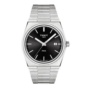 正規品/ティソ腕時計・T137.410.11.051.00/黒文字盤・ブレスレット（クォーツ）Tissot PRX（メンズ）メーカー2年保証【送料無料】