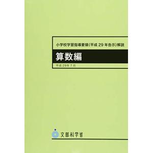 小学校学習指導要領解説(平成29年告示)算数編