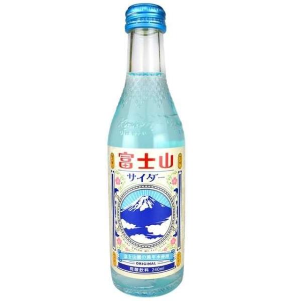 木村飲料　富士山サイダー　240ml ビン / 20本入