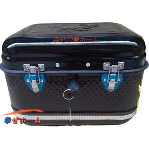 バイクボックス 50L リアボックス 大容量 ホワイト 大型 鍵 背もたれ