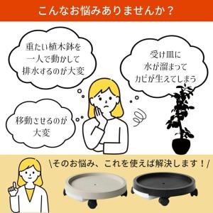 植木鉢台 キャスター付き 鉢置台 観葉植物 台...の詳細画像1