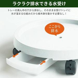 植木鉢台 キャスター付き 鉢置台 観葉植物 台...の詳細画像3