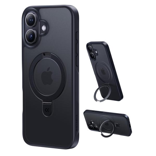 【8年の匠心開発 高耐久スタンド構造】CASEKOO for iPhone 17 ケース【米軍MIL...