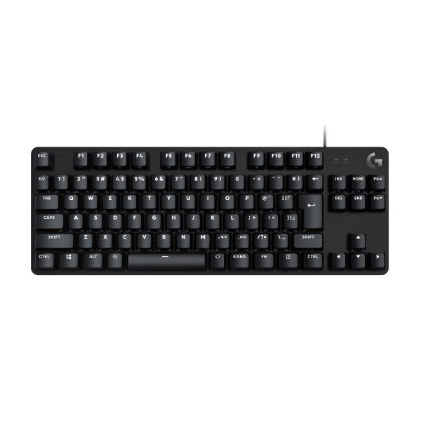 Logicool G ゲーミングキーボード G413TKLSE 有線 テンキーレス タクタイル 確か...