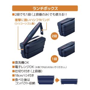 サーモス 弁当箱 2段 フレッシュランチボック...の詳細画像4