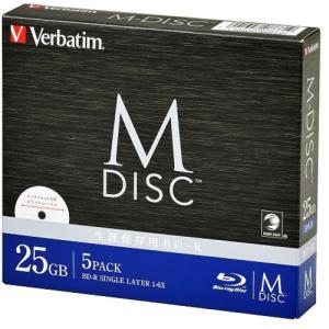 Verbatim DBR25RMDP5V2 BD-R データ用M-DISC 25GB｜kimuraya-select