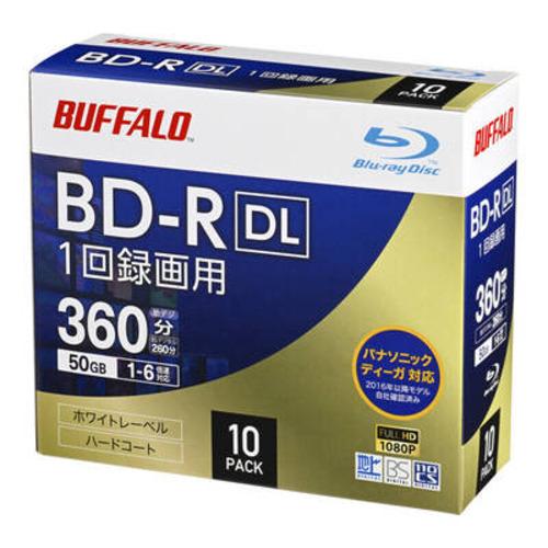 BUFFALO YD-BR50V-010CW BD-R DL 50GB 10枚 YDBR50V010...