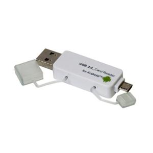 ナカバヤシ CRW-DSD63W USB 2.0対応 Android PC用 SD／micro SD...