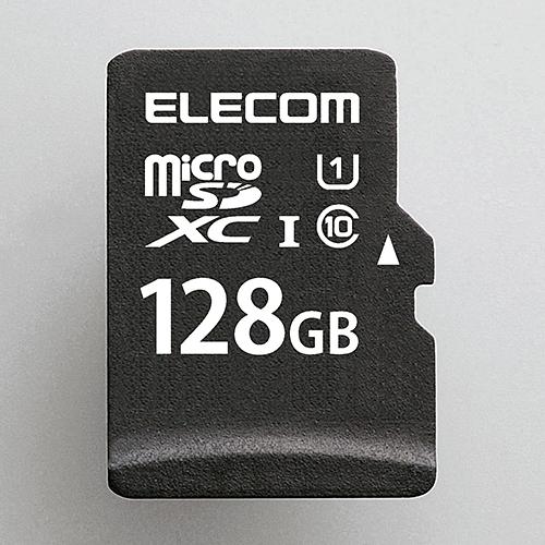 【推奨品】エレコム MF-DMR128GU11R microSDXCメモリカード(UHS-I対応) ...