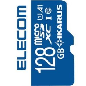 エレコム MF-MS128GU11IKA MicroSDXCメモリーカード UHS-I U1 IKARUS付／128GB｜kimuraya-select