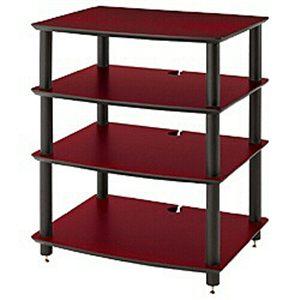 SOUND MAGIC HF04DB オーディオラック Design Edition 4段 ダークチ...