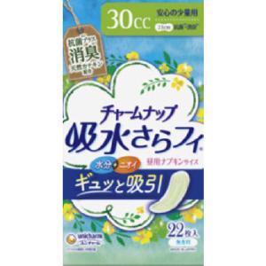 ユニ・チャーム チャームナップ 安心の少量用 消臭 22枚｜kimuraya-select