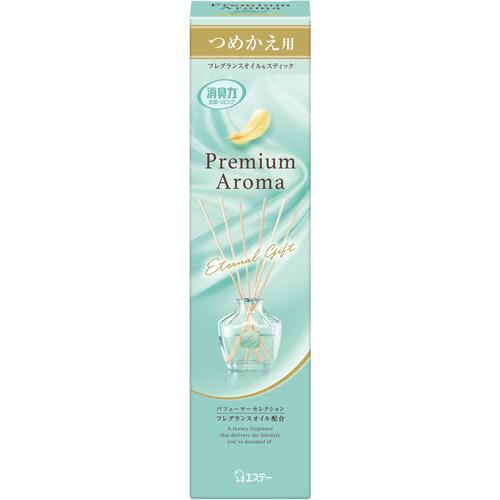 エステー お部屋の消臭力プレミアムアロマスティックつめかえ エターナルギフト 50ml