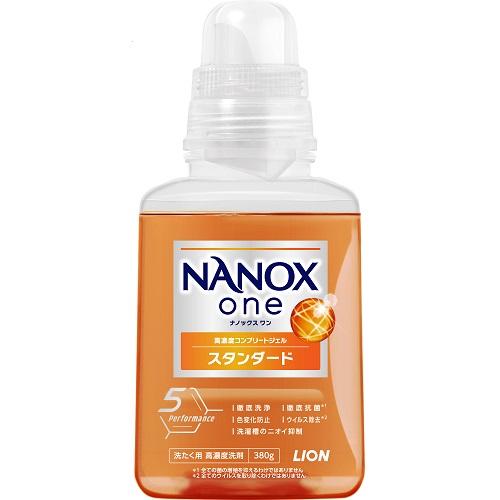 ライオン NANOX one スタンダード 衣類用液体洗剤 380g
