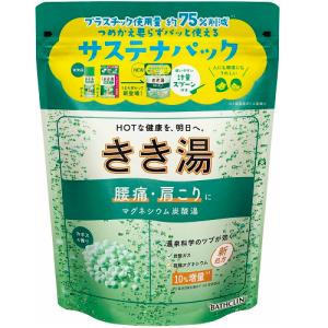 バスクリン きき湯 マグネシウム炭酸湯 サステナパック 入浴剤 360g｜kimuraya-select
