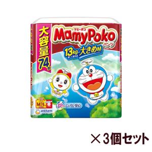 ユニ・チャーム マミーポコパンツ ドラえもん Ｍ ７４枚【3個セット販売】｜kimuraya-select