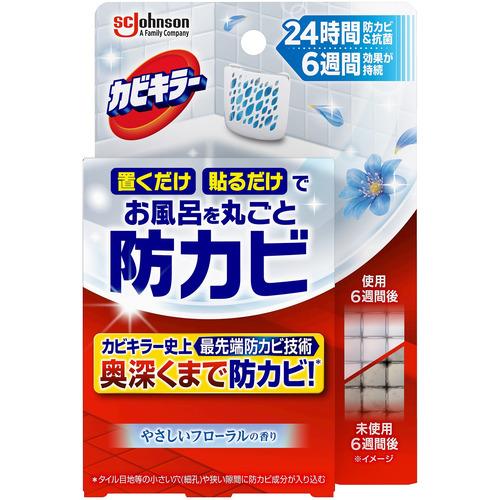 ジョンソン カビキラー お風呂に置くだけ防カビジェル やさしいフローラルの香り 8ml