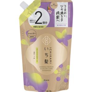クラシエHP いち髪 ダメージリペア&カラーケア シャンプー 詰替用2回分 640mL
