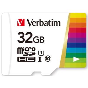 Verbatim MHCN32GJZV microSDHC UHS-1 ／U1 [最大90MB／s] 32GB｜kimuraya-select