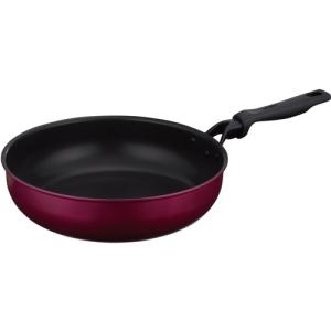 THERMOS サーモスKFM-030D-R 炒め鍋KFM 超深型設計 5600ml レッド