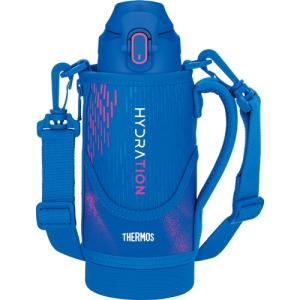 THERMOS サーモスFJS-800F-BLP 真空断熱スポーツボトル ワンタッチで簡単オープン 800ml ブルーピンク｜kimuraya-select