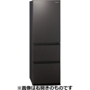 【無料長期保証】パナソニック NR-C374GCL-T 3ドア冷蔵庫 (365L・左開き) ダークブラウン｜kimuraya-select