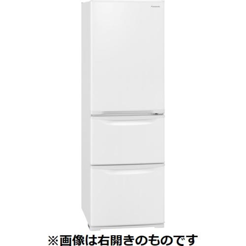【無料長期保証】パナソニック NR-C374CL-W 3ドア冷蔵庫 (365L・左開き) グレイスホ...