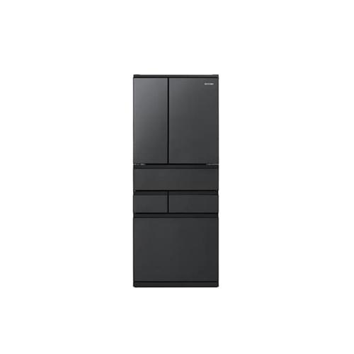 【無料長期保証】アイリスオーヤマ IRSN-C45A 6ドア冷蔵庫 (453L・両開き) ブラック