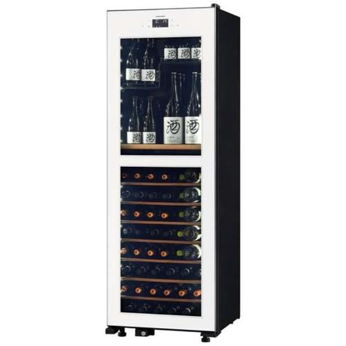 さくら製作所 LX95DM2Z 上下2温度管理式 氷温冷蔵機能 日本酒＆ワインセラー 右開き 95本...