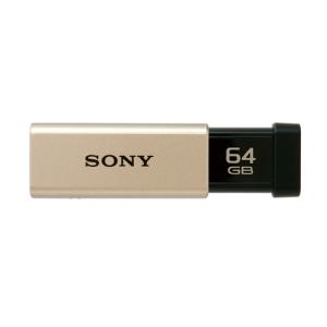 【推奨品】ソニー USM64GT(N) (USB3.0対応USBメモリー 64GB／ゴールド)｜kimuraya-select