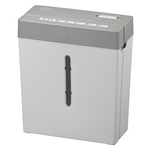 オーム電機 クロスカットシュレッダー ［クロスカット ／A4サイズ］ グレー SHR-X525