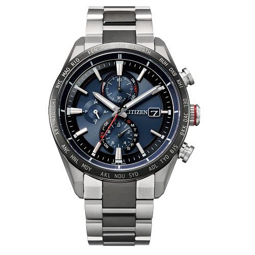 シチズン AT8186-51L ATTESA ダイレクトフライト ACT Line ソーラー電波モデ...