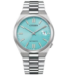 CITIZEN シチズン 腕時計 機械式 自動巻(手巻付き) ホワイト×ブラウン