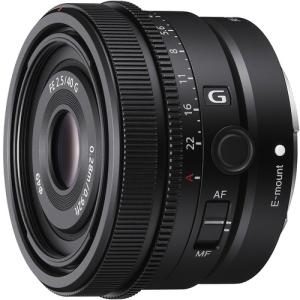 ソニー SEL40F25G デジタル一眼カメラα[Eマウント]用レンズ FE 40mm F2.5 G ブラック｜kimuraya-select