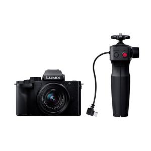 パナソニック DC-G100DV-K デジタル一眼カメラ 標準ズームレンズキット＋トライポッドグリップ LUMIX G100D ブラック｜kimuraya-select