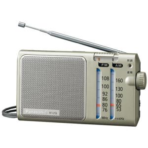 パナソニック RF-U156-S FM/AM 2バンドレシーバー 高感度ラジオ RFU156S｜kimuraya-select