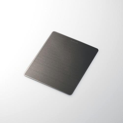 マウスパッド エレコム MP-112BK メタリックマウスパッド ダークシルバー